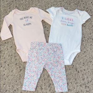 Carter’s 3 month set